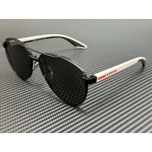 Prada New Mens 61mm Grey Sunglasses - Picture 1 of 5